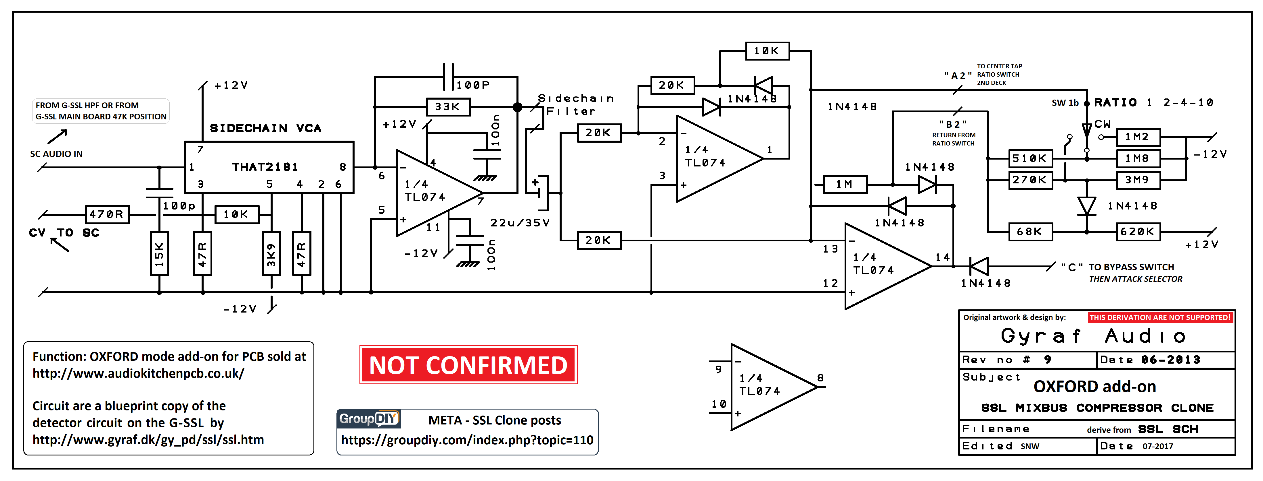 ssl talkback compressor schematic