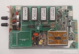 Analog Digital voice card with 20-85 EPROM PCB
