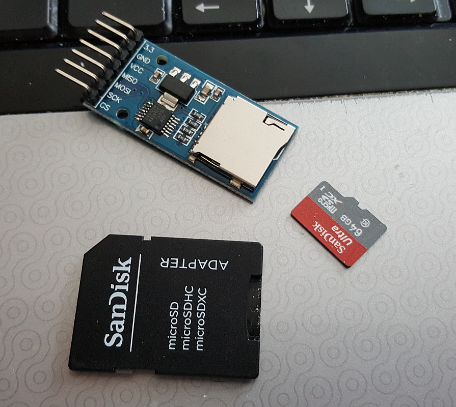 micro SD card adapter
