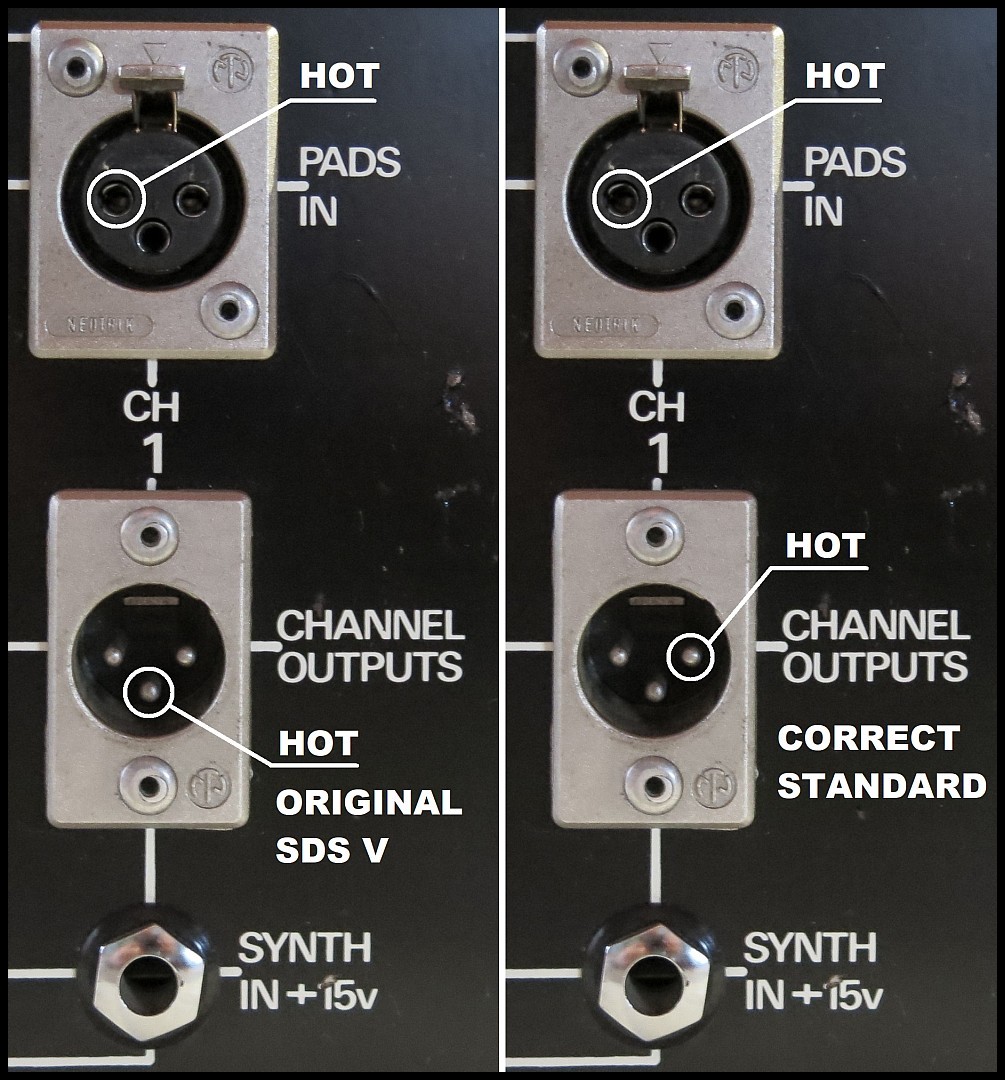 SDS V connectors