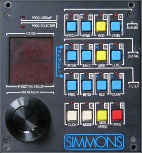 Simmons SDS 7 control surface